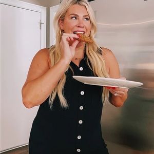Show Me Your Mumu Milano Romper Black Linen